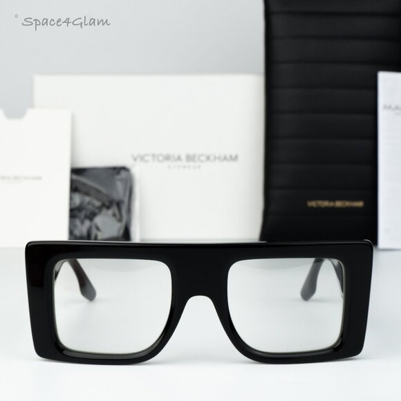 Victoria Beckham Women Eyeglasses Black Square VB677S 006 NEW AUTHENTIC - Picture 3 of 10